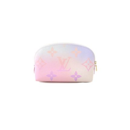 LV Pastel Sunrise Cosmetic Pouch Pink