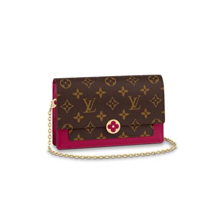 LV Flore Chain Wallet