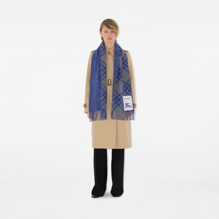 Reversible Rose Cashmere Scarf