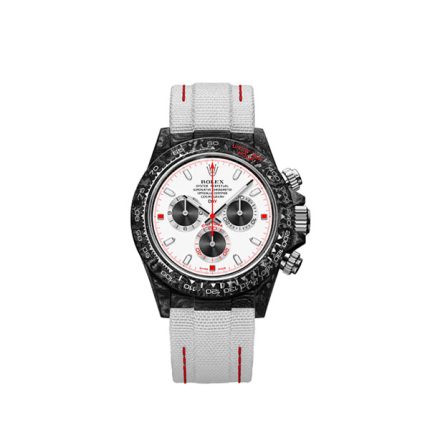 ROLEX Diw Daytona carbon speedster white 40mm oyster black