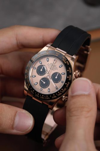 Rolex 116515LN Daytona Limoncello – Everose gold photo review