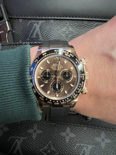 Rolex 116515LN Daytona Limoncello – Everose gold photo review