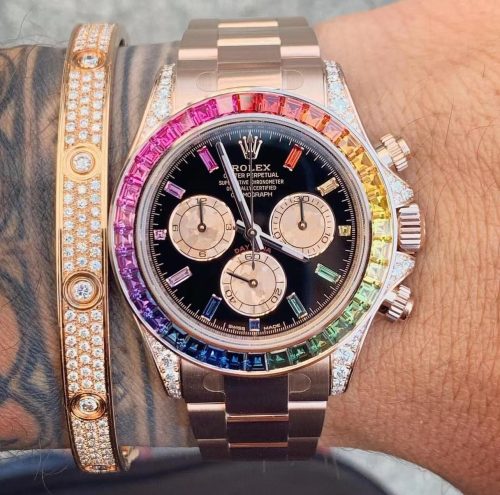 Rolex Daytona Rainbow photo review