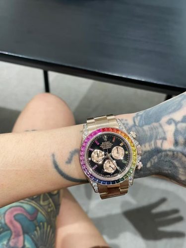 Rolex Daytona Rainbow photo review